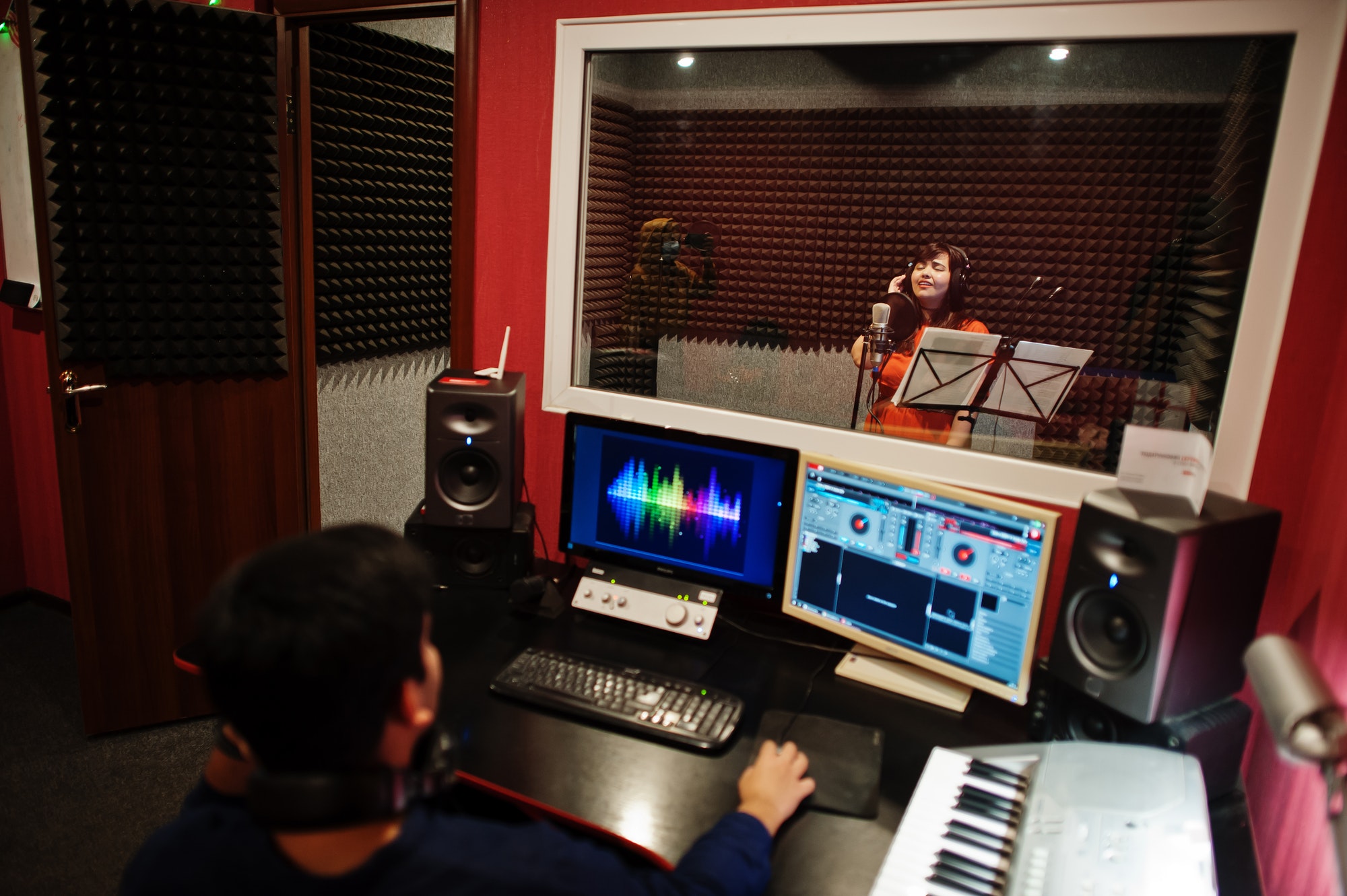 audio record studio